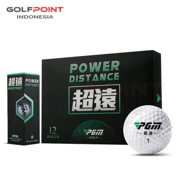 PGM Golf Ball Power Distance 2 Layer Soft Feel