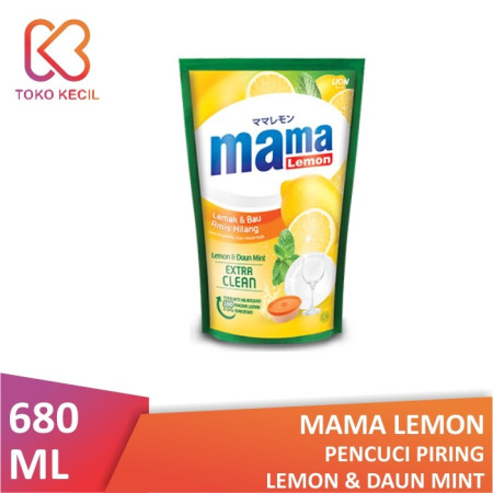 Mama Lemon Lemon & Daun Mint 780ml