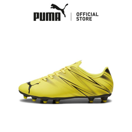 PUMA Sepatu Bola ATTACANTO FG/AG Football Yellow Blaze- Black