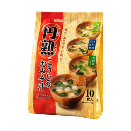 Hikari Enjuku Koji No Omisoshiru / Miso Soup Instant 10 Pcs 194.8 GR