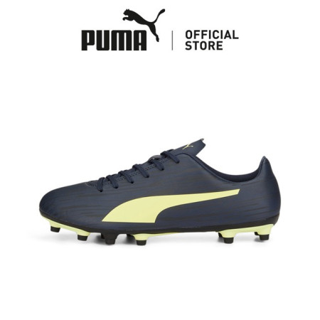 PUMA Rapido III FG/AG Men's Football Boots Parisian Night-Fresh Yellow