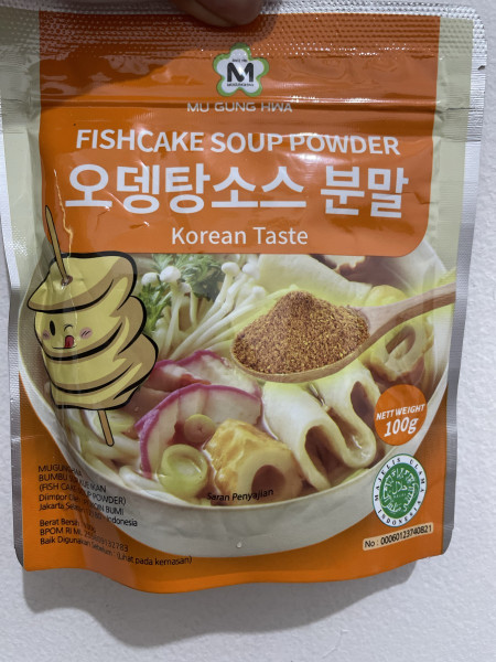 Mugunghwa Fish Cake Soup Powder 100gr Bumbu Sup Kue Ikan Odeng Korea