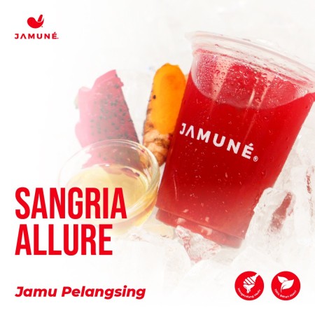 Jamu Pelangsing Dengan Madu Siap Minum Fresh Sangria Allure by Jamune