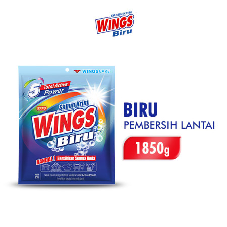 Wings Biru Deterjen Krim 1850 gram