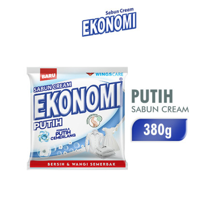 Ekonomi Deterjen Krim Putih 380gr