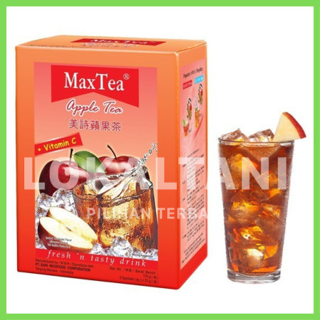 Max Tea Apple Tea / Minuman Segar Sachet Apple Tea Max Tea isi 10pcs