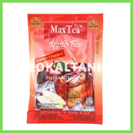Max Tea Apple Tea / Minuman Segar Sachet Apple Tea Max Tea isi 10pcs