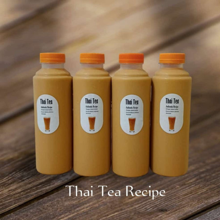 Minuman Dingin Fresh Thai Tea Latte 250 ml