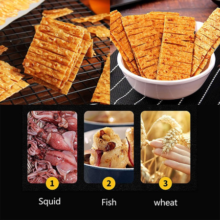 Squid Seafood Snack - Camilan Rasa Cumi-Cumi 24g - Hot & Spicy, 20g