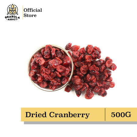 Buah Dried Cranberry / Cranberries Kering 500G