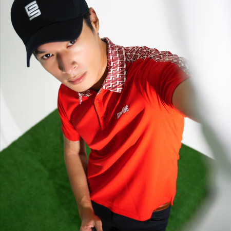 Baju Golf Goswing Pria Reborn GS Red