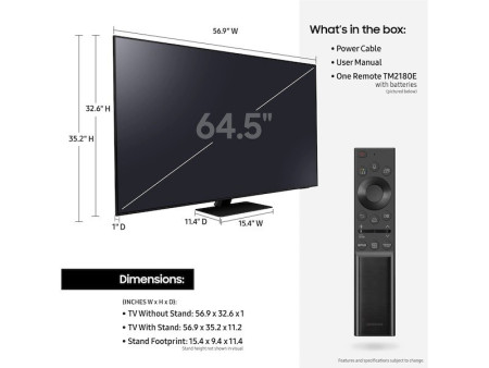 SAMSUNG 65QN85 NEO QLED 65Inch UHD 4K SMART TV | QA65QN85Q 1 orang menyukai barang ini