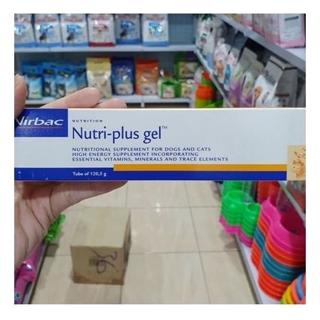 Nutri Plus Gel 120.5GR Virbac Vitamin Kucing Anjing ORI NPG no vitagel
