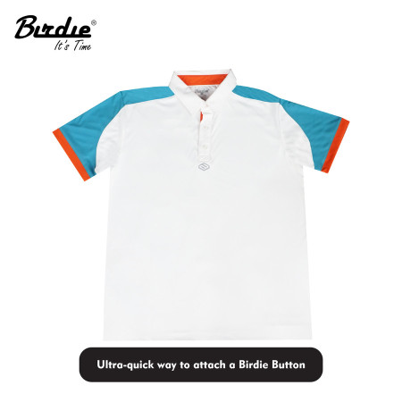 Baju Polo Shirt Golf Polyester Drifit CoolMax Birdie