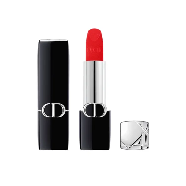 DIOR Rouge Dior Lipstick 888 Strong Red Velvet Finish