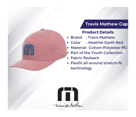 Topi Golf Travis Mathew Caribbean Cap