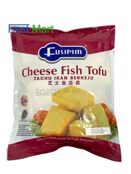 Fusipim Cheese Fish Tofu / Tahu Ikan isi Keju 400 Gr