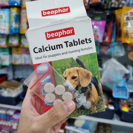 Beaphar Calcium Tablets per 5 Tab Kalsium Anjing