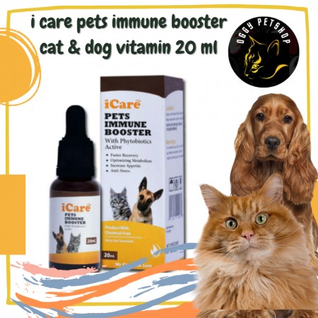 ICARE PETS IMMUNE BOOSTER OBAT KUCING & ANJING 20 ML I CARE