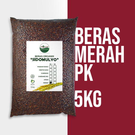 Beras Organik / Organic Rice Merah PK 5kg