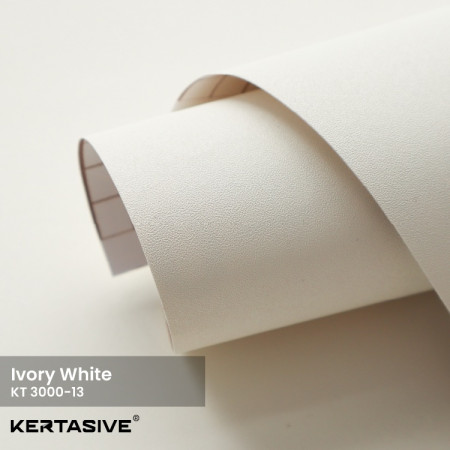KERTASIVE PVC INTERIOR FILM - IVORY WHITE