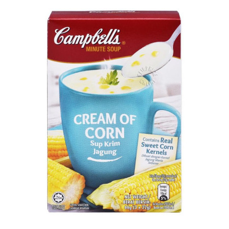 CAMPBELL'S INSTANT SOUP IMPORTED SINGAPORE - Corn Cream Soup