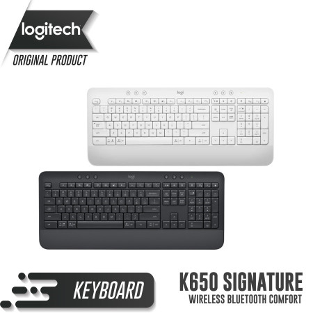 Logitech Signature Keyboard K650 Wireless Comfort Bluetooth