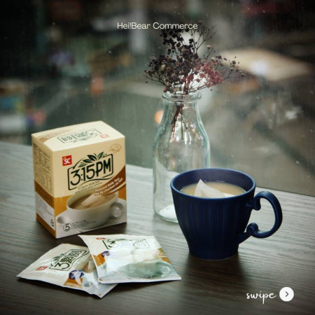 3:15PM Milk Tea Taiwan 1pcs [Ecer] - Rasa Original/ Rose/ Roasted/ Earl Grey/Sun Moon Lake Taiwan