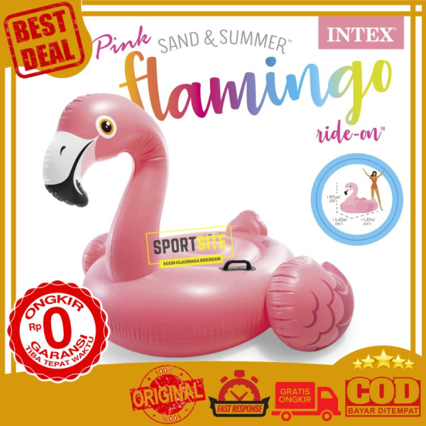 Intex Giant Float Flamingo. Ban Pelampung Renang Dewasa