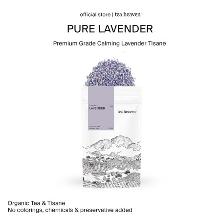 Teh Lavender Murni Premium Organik / Premium Lavender Buds / Tea Heaven