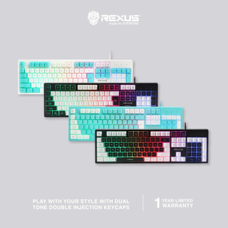 Keyboard Rexus K9E Gaming Keyboard Battlefire LED