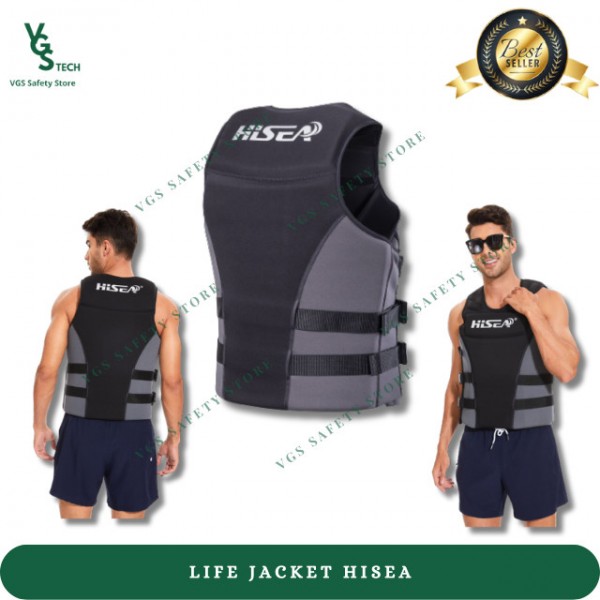 Life Jacket Pelampung Renang Dewasa Jaket Pelampung Merk HISEA - XL