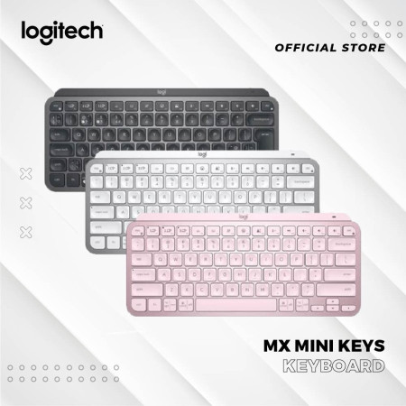 Logitech MX Keys Mini Keyboard Wireless Bluetooth Backlit For Mac