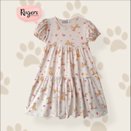 Rugers By Kayamani - Dress Anak Perempuan - dress anak rempel kancil - 2-3 tahun