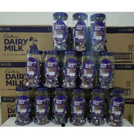 Cadbury Dairy milk mini asli Malaysia 4.5 Gram / YS.OLSHOP2020