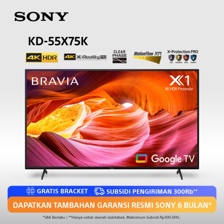 SONY Bravia LED X90L 4K HDR Google TV 75 Inch XR-75X90L FREE BRACKET