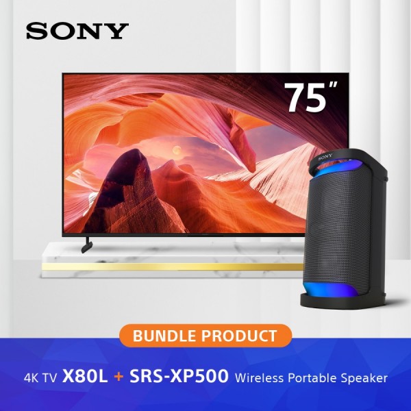 Bundle Sony KD-75X80L & SRS-XP500
