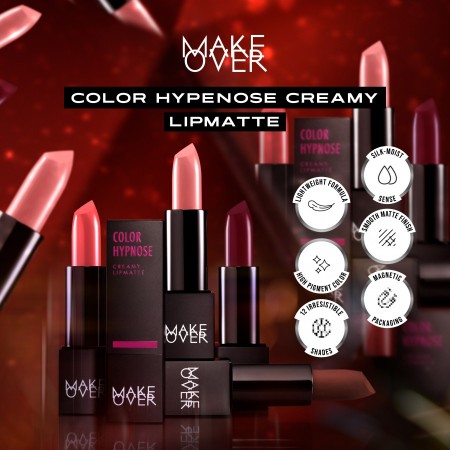 MAKE OVER Color Hypnose Creamy Lipmatte 4.3 g - Lipstick - 06 Kiss