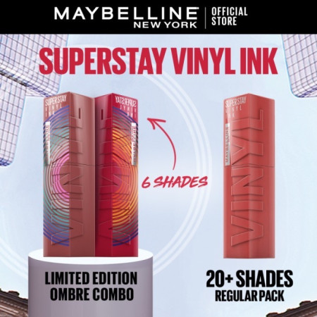 Maybelline Superstay Vinyl Ink Liquid Lipstick Limited Edition
