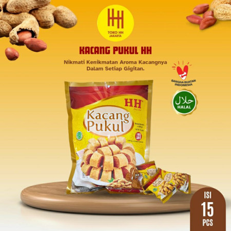 Kacang Pukul HH > Rasa Original > isi 15 pcs