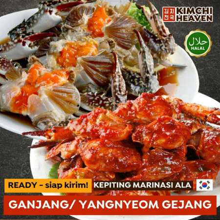 Ganjang Gejang / Yangnyeom Gejang Kepiting Marinasi Kepiting Rajungan Marinasi Korea Kecap Pedas Korean