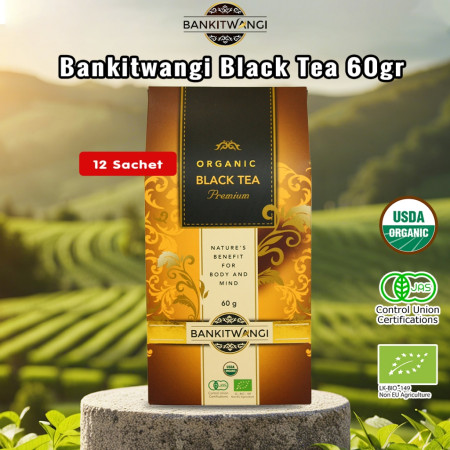 Bankitwangi Organic Black Tea 60gr - Teh Organik,Teh Hitam,Teh Premium