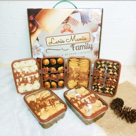 Laris Manis Paket Family - paket kue lebaran - paketan kue kering enak murah