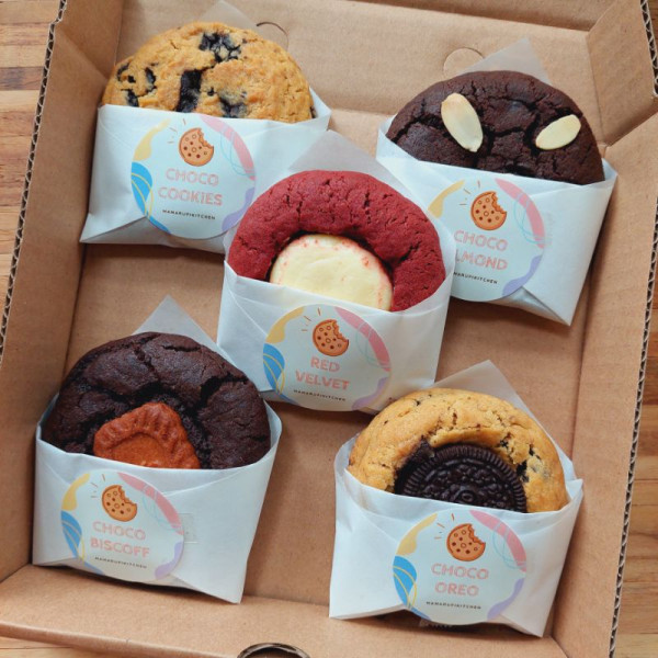 Soft Cookies (isi 4 - 8) by mamarupikitchen