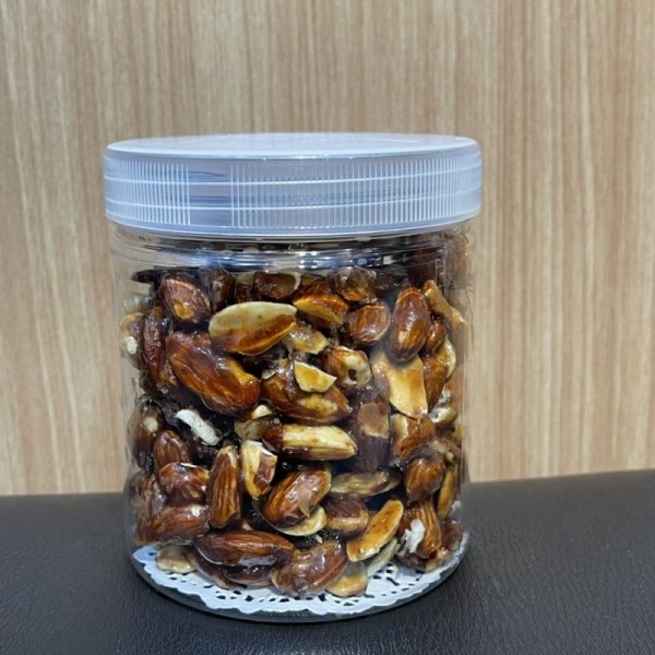 Nut Seed Fruit, Almond Panggang Madu - Toples 300Gr