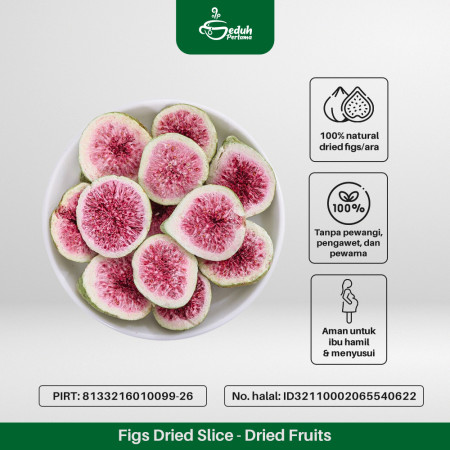 Seduh Pertama Buah Tin Kering - Dried Figs / Ara Buah Surga Tin