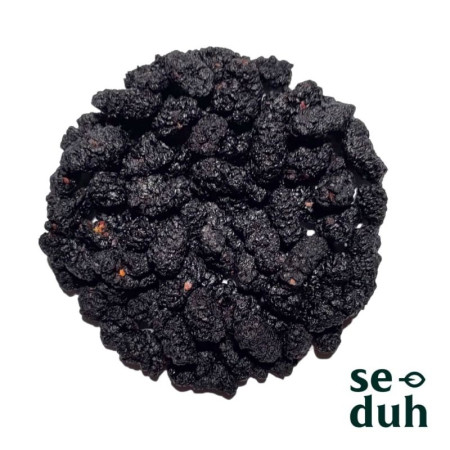 Buah Murbei Hitam Kering / Dried Black Mulberry Fruit 15 gram