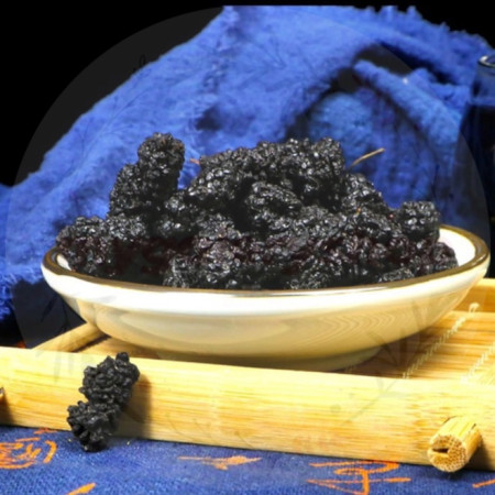 BUAH MURBEI HITAM KERING/DRIED BLACK MULBERRY FRUIT