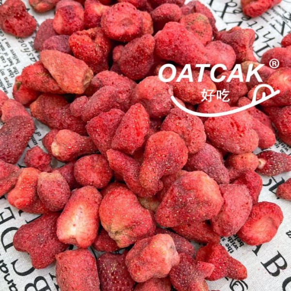 OATCAK Freeze Dried Strawberry buah kering stroberi