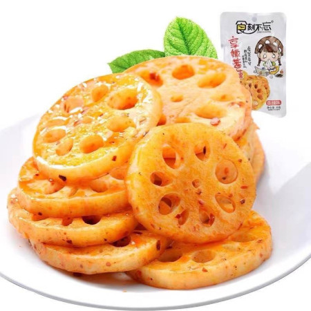[HALAL] Shikebuwang Lotus Spicy Snack/Lotus Snack/Cemilan Siap Saji/食刻不忘香辣藕丁